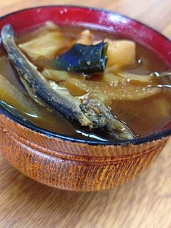 煮干し入り味噌汁-レシピのメイン写真