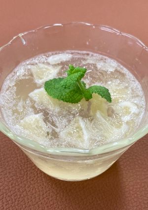 レモンのシュワシュワゼリー-レシピのメイン写真