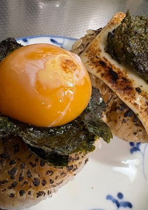 韓国風とイタリアン焼きおにぎり-レシピのメイン写真