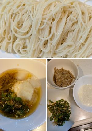 簡単‼️スタミナそうめん-レシピのメイン写真