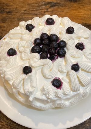 ショートケーキ ブルーベリー-レシピのメイン写真