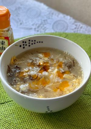 もずく酢入り♡腸活雑炊-レシピのメイン写真