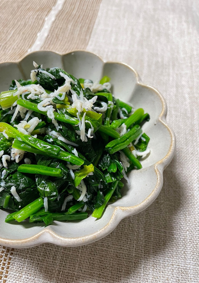 ほうれん草としらすのおひたし-レシピのメイン写真