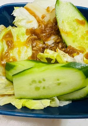 新玉ねぎで作るごま油香る中華ドレッシング-レシピのメイン写真