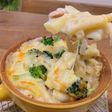 じゃがいもとマカロニのクリームグラタン