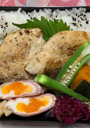 9/21ﾖｯﾁｬﾝ☆お魚弁当-レシピのメイン写真
