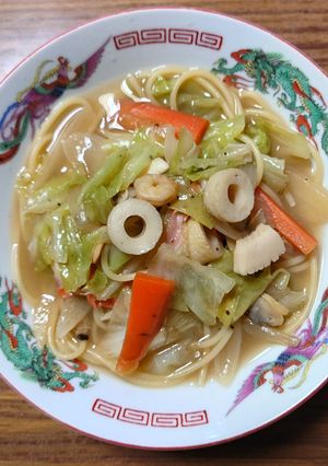 ヨウサマの減塩オヤジのちゃんぽん④-レシピのメイン写真
