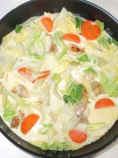 白菜豆乳シチュー♪簡単レシピ-レシピのメイン写真