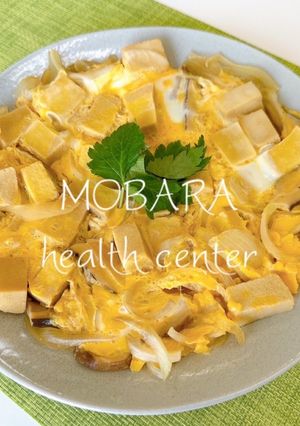 【非常食】高野豆腐の卵とじ-レシピのメイン写真
