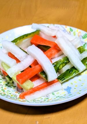 お野菜3種梅酒漬け★おつまみシリーズ③-レシピのメイン写真