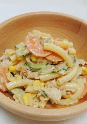 マカロニ味噌サラダ-レシピのメイン写真