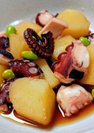 家庭の味🍚タコ🐙じゃが-レシピのメイン写真