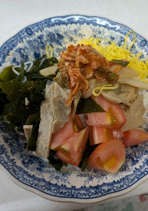 残暑乗り切る。余り物そうめん中華味-レシピのメイン写真