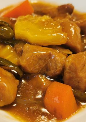 ごろっと豚肩ロースの黒酢酢豚-レシピのメイン写真
