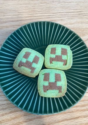 マイクラクッキー　クリーパー-レシピのメイン写真