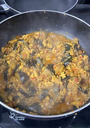 ナスとキーマのスパイスカレー-レシピのメイン写真
