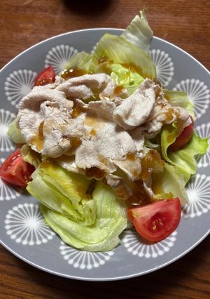 冷しゃぶサラダうどん-レシピのメイン写真