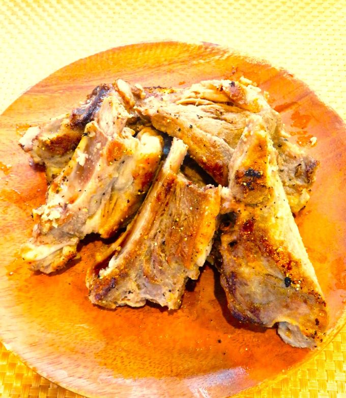 オーブンなしで簡単♪ガーリックスペアリブ by hirokoh 【クックパッド