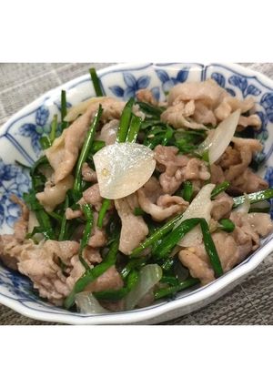 豚にら生姜にんにく炒め★動画あり★-レシピのメイン写真