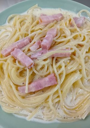 ズボラさんの☆カルボナーラ-レシピのメイン写真