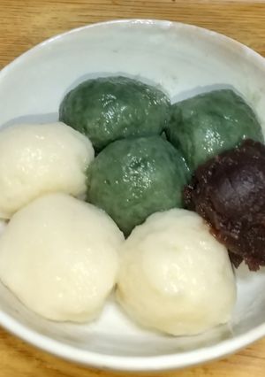 豆腐でだんご二種類-レシピのメイン写真