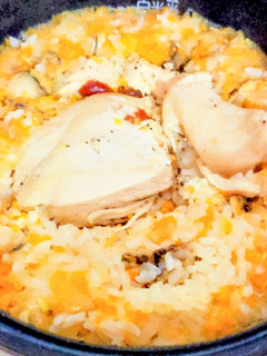 炊飯器にお任せ☆簡単チキンピラフ-レシピのメイン写真