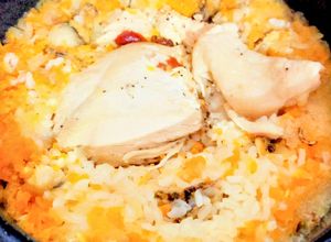 炊飯器にお任せ☆簡単チキンピラフ-レシピのメイン写真