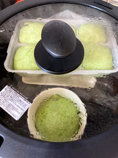 ほうれん草の米粉蒸しパン-レシピのメイン写真