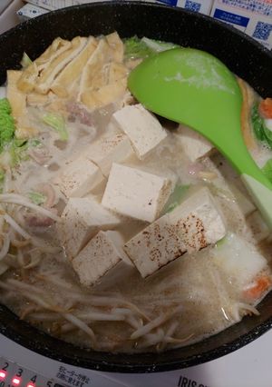 具だくさんの豆乳鍋-レシピのメイン写真