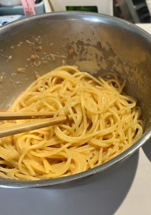 簡単混ぜるだけ！激うま明太パスタ-レシピのメイン写真