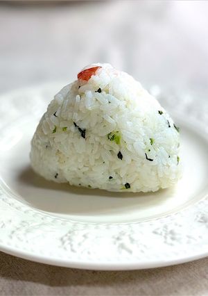 ひろし（青菜のふりかけ）と梅干し-レシピのメイン写真