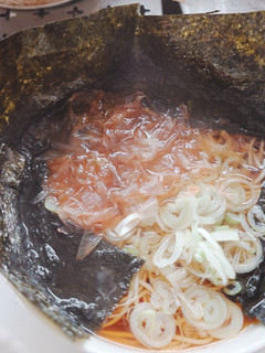 山形 こんにゃくそば めかぶ-レシピのメイン写真