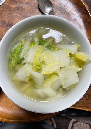 超簡単！ズボラ飯！白菜で格安和風鍋-レシピのメイン写真