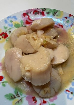 レモン風味のガーリックホタテソテー-レシピのメイン写真
