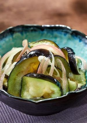 なすとみょうがの酢の物-レシピのメイン写真
