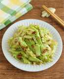レンジで簡単！キャベツのおかか和え