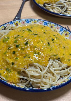 納豆パスタ-レシピのメイン写真