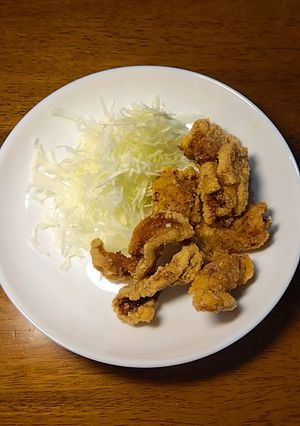 豚ロースは生姜焼き？いいえ、唐揚げにしましょう。-レシピのメイン写真