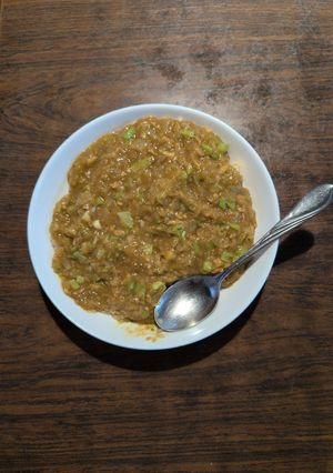 お一人様用の和風鯖カレー-レシピのメイン写真