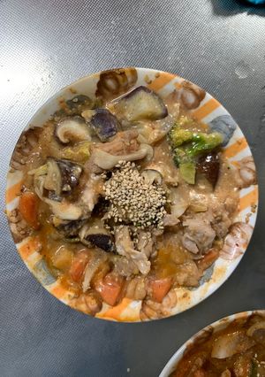 クリーミー味噌キムチ味回鍋肉青椒肉絲風-レシピのメイン写真