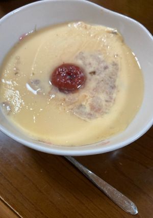 簡単！梅干し茶碗蒸し-レシピのメイン写真
