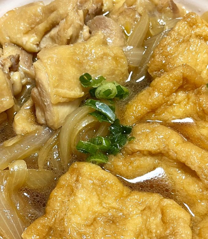 揚げと鶏もも肉の煮物 by 🧑🏻‍🍳ももちゃん 【クックパッド】 簡単