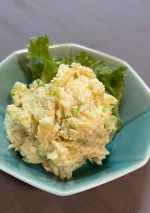 干しエビとタケノコのポテトサラダ-レシピのメイン写真