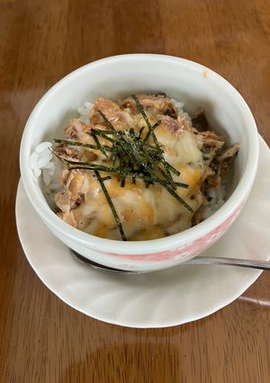 私のサバ缶ごはん-レシピのメイン写真