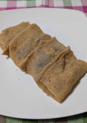 おかやま黒豆きな粉の生八ツ橋-レシピのメイン写真