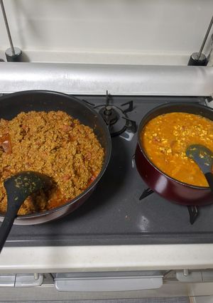 我が家のキーマカレー(スパイスから作る)-レシピのメイン写真