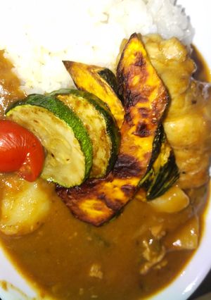 夏野菜カレー-レシピのメイン写真