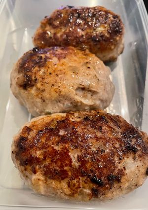 ハンバーグ-レシピのメイン写真