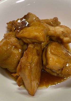 簡単♡鶏もも肉のにんにくバター醤油焼き-レシピのメイン写真