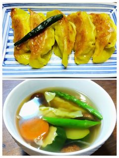 アルファルファ入り焼き餃子&スープ餃子-レシピのメイン写真